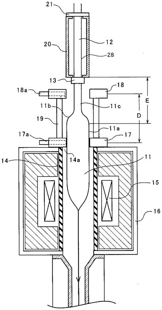 Optical fiber drawing method and optical fiber drawing device