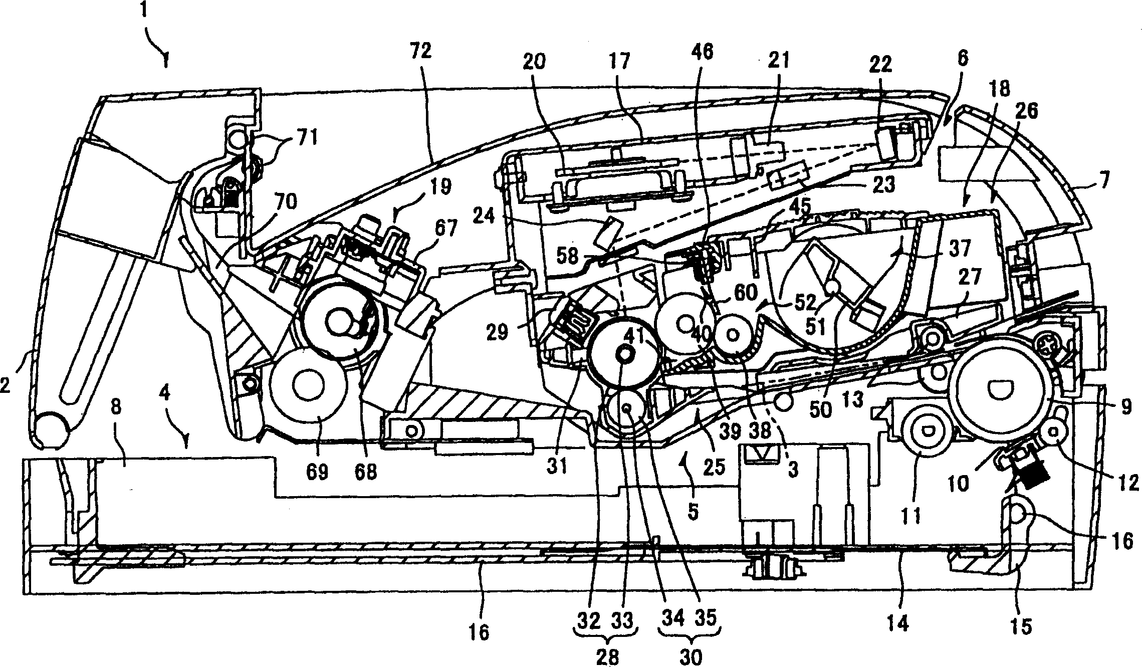 Developing apparatus, process cartridge and image forming apparatus and assembling method of developing apparatus