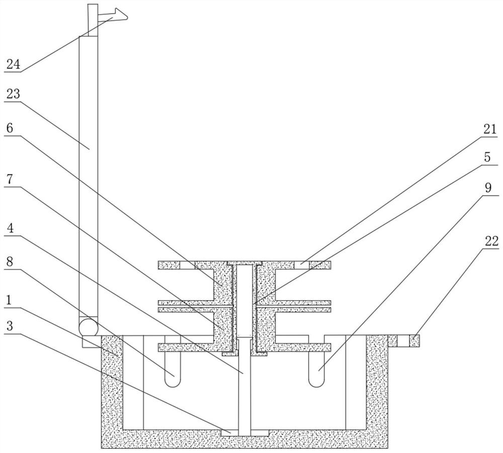 Storage device of computer communication network cables