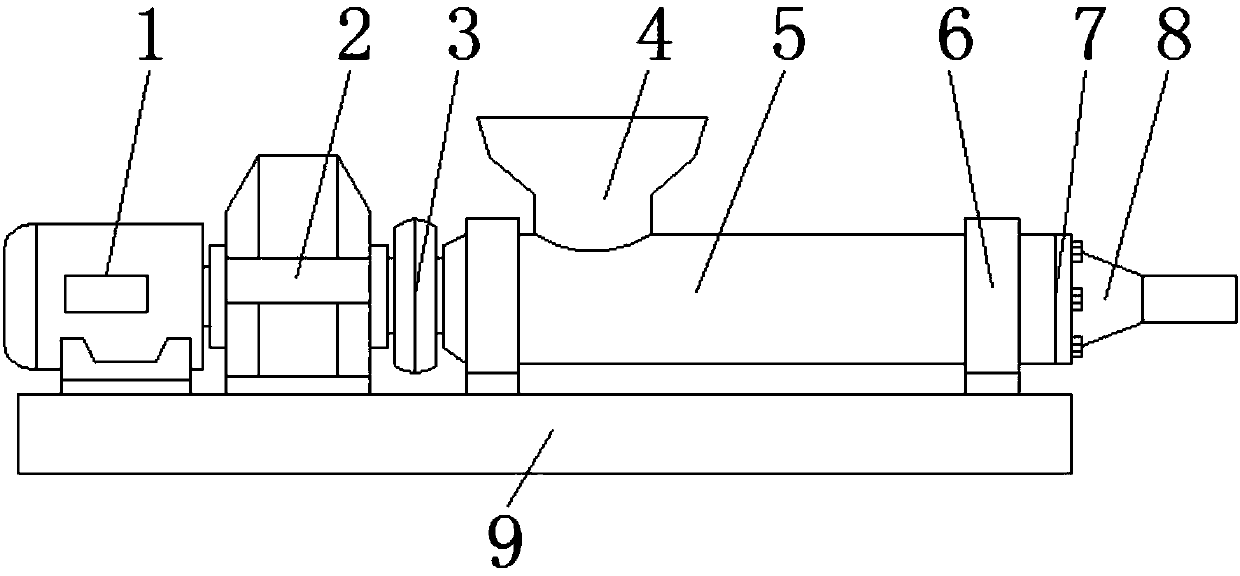 Mining blasting stemming machine for quick production