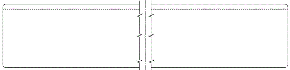 Method for producing lining plate of ball mill by adopting rolling technology