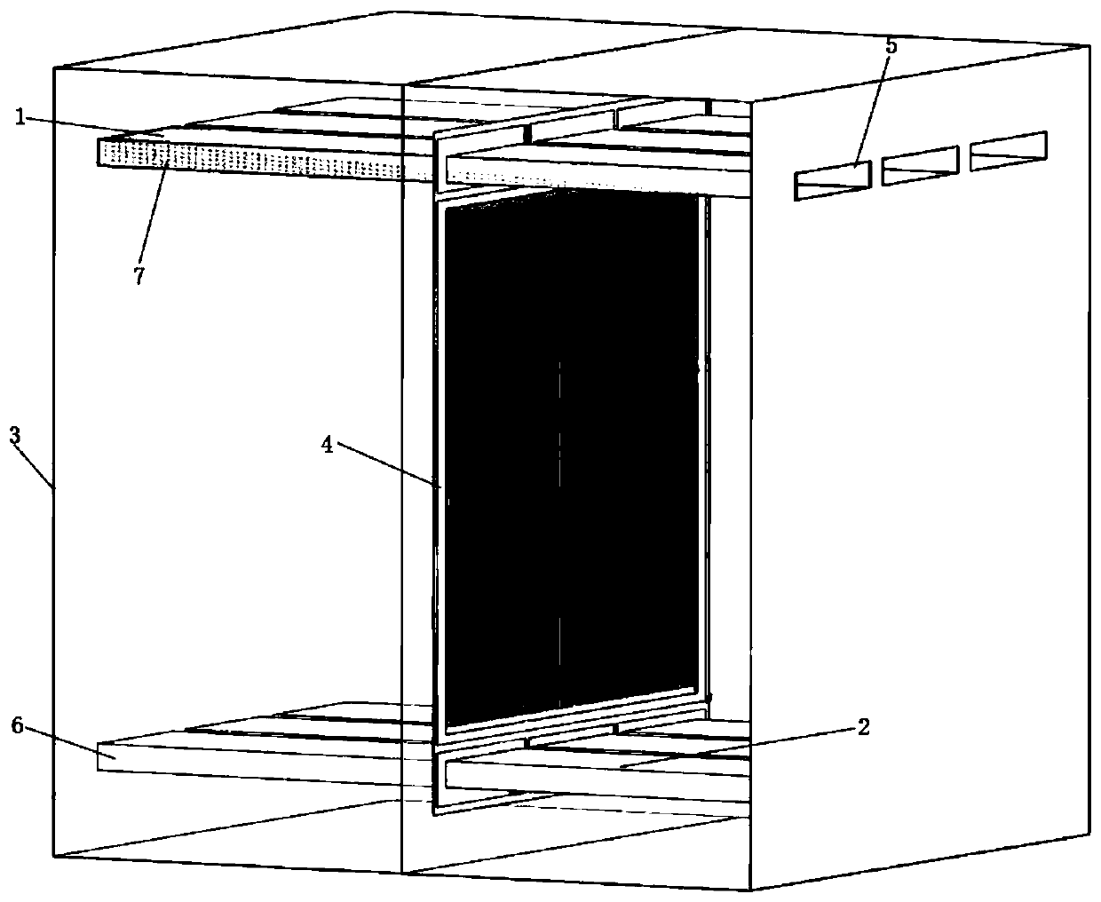 Manifold device for fuel cell stack