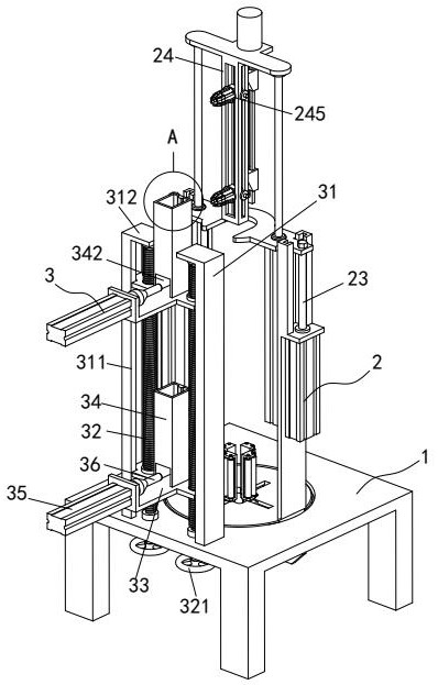Clamping fixture for clamping the outer tube of a hydraulic cylinder
