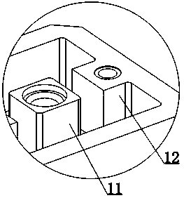 Liquid leakage recovery type agricultural fan-shaped nozzle rotary adjusting device