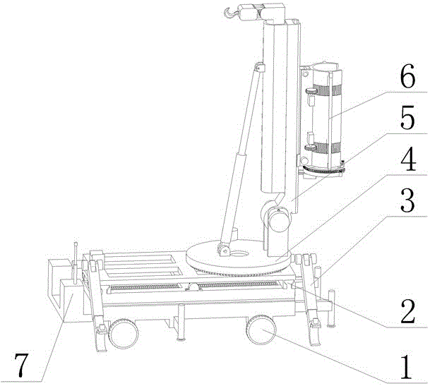 Multifunctional upright robot