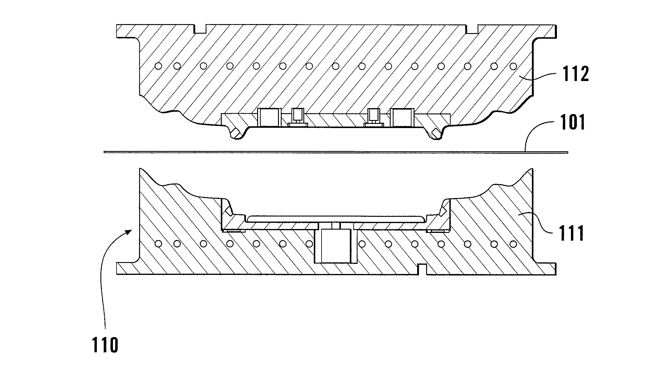 Method and apparatus for forming a vehicle trim panel