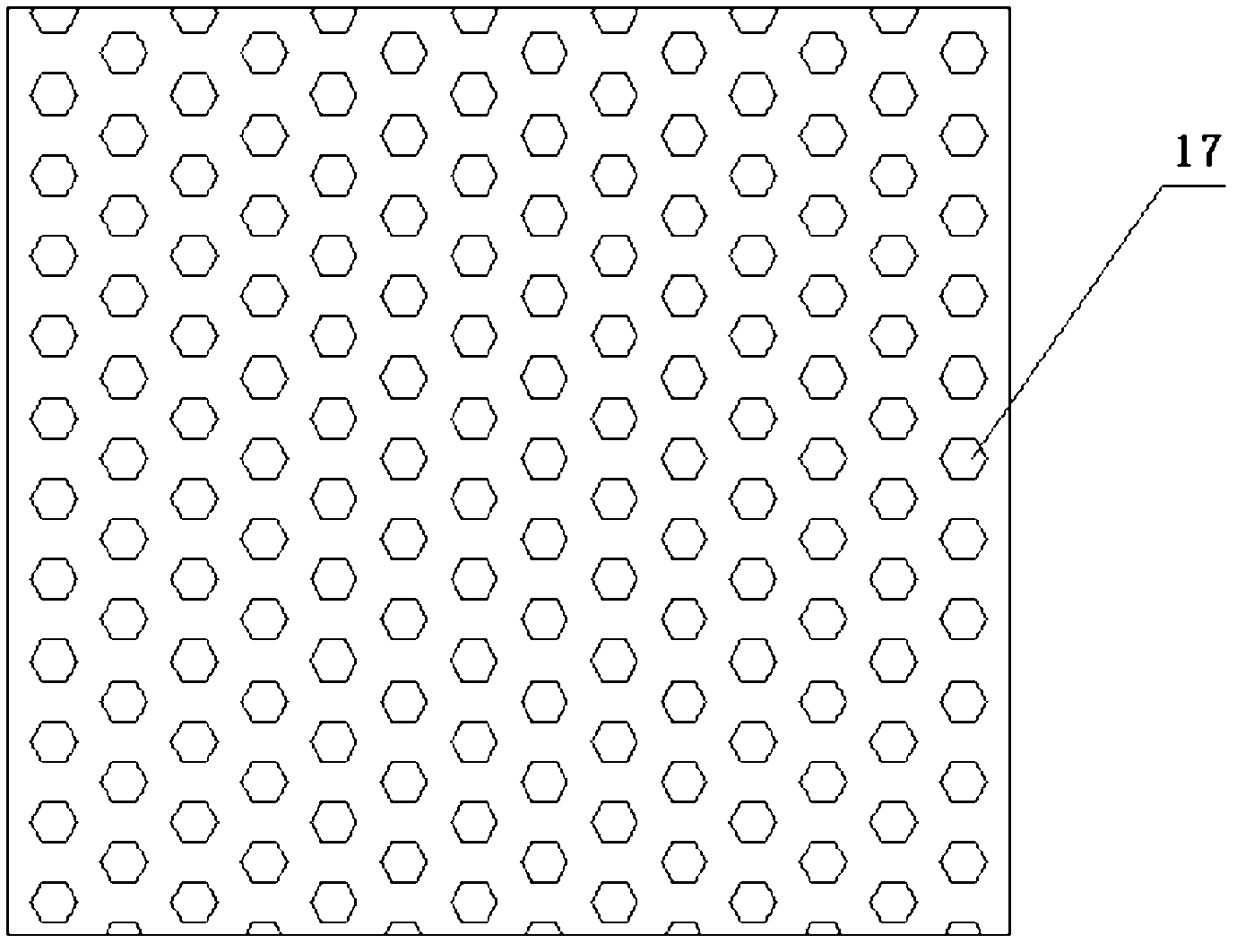 Iron-copper microelectrolysis reaction tank and preparation method for copperized iron wire net plate