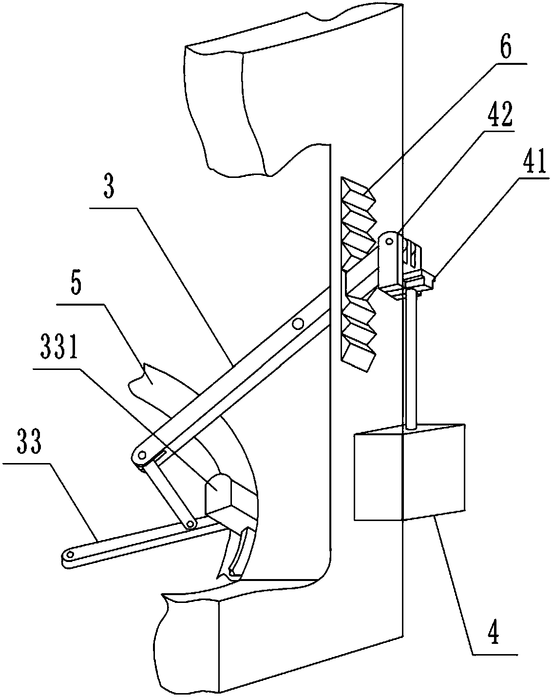 Soybean milk skin producing device