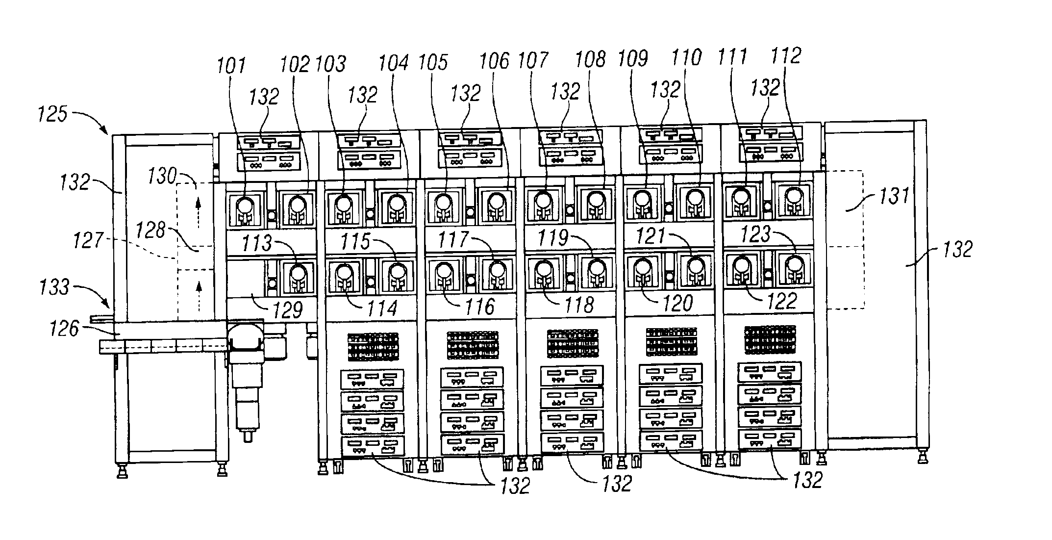 Disk coating system