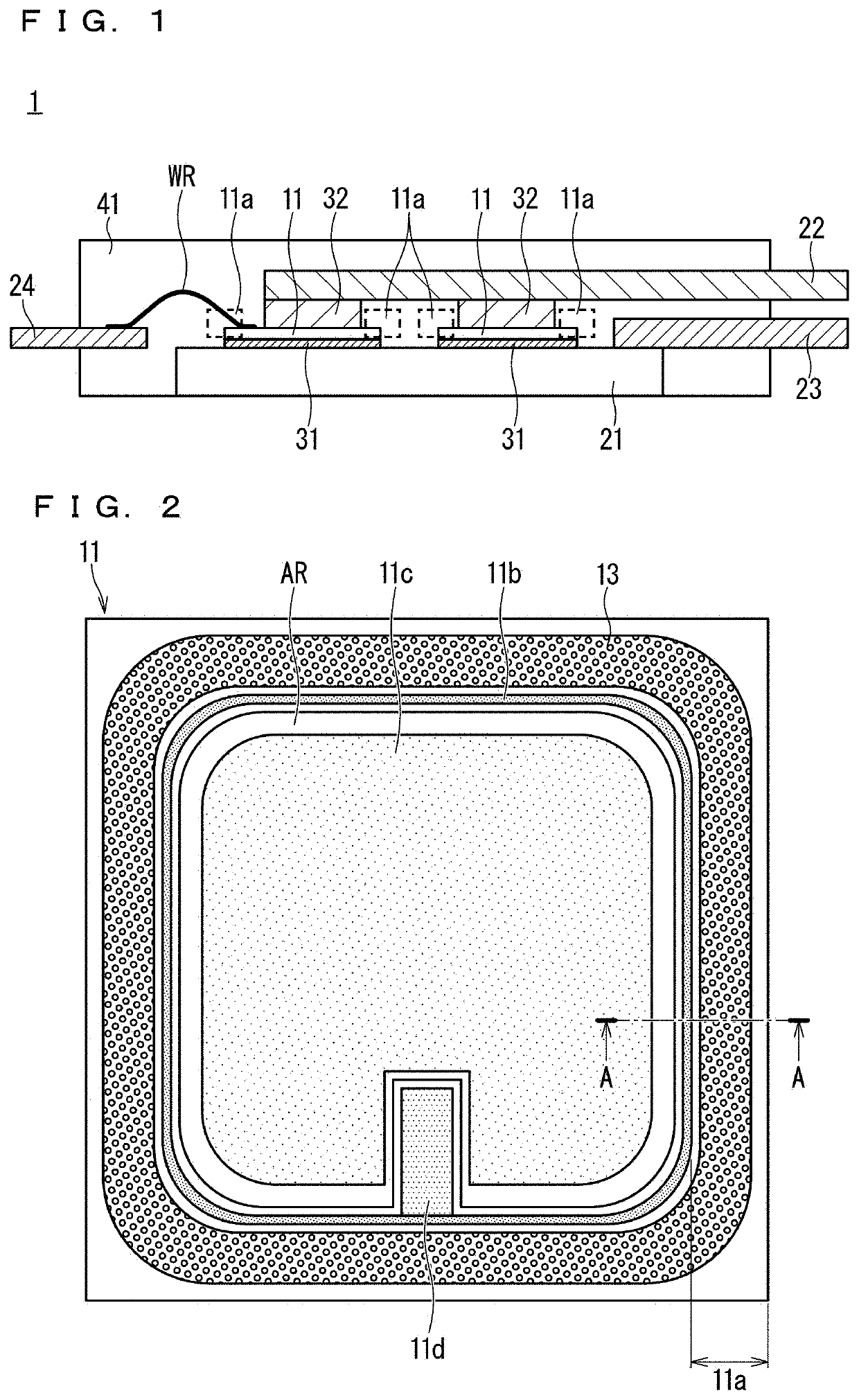 Semiconductor device and semiconductor element