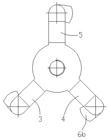 Device for quickly dismounting skid driving wheel of automobile production line