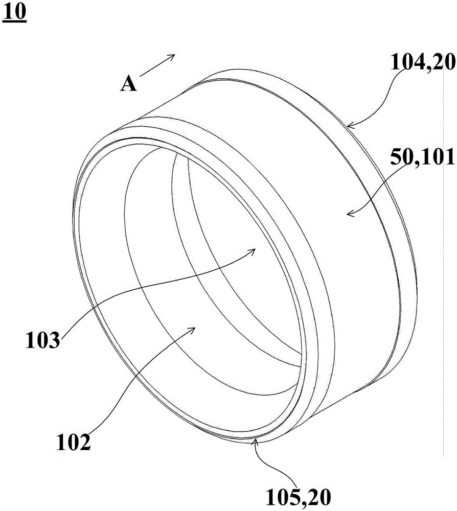 Rubber cylinder with inner cores provided with spiral packing, packer and bridge plug