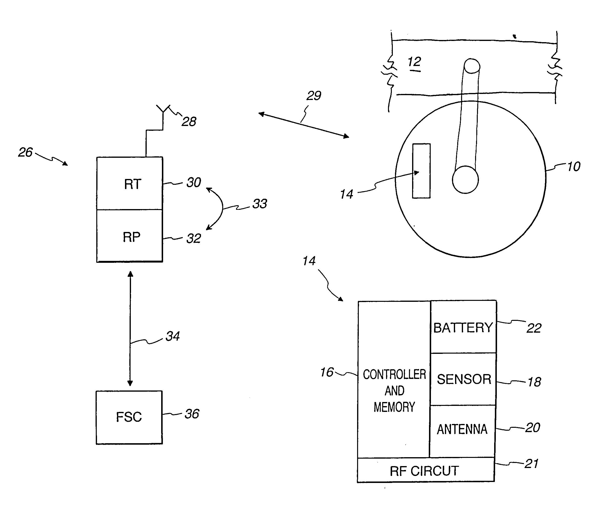 System for conserving battery life in a battery operated device