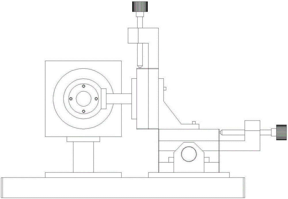 Focusing shock wave excitation device for performing non-contact excitation on MEMS (micro electro mechanical system) micro structure