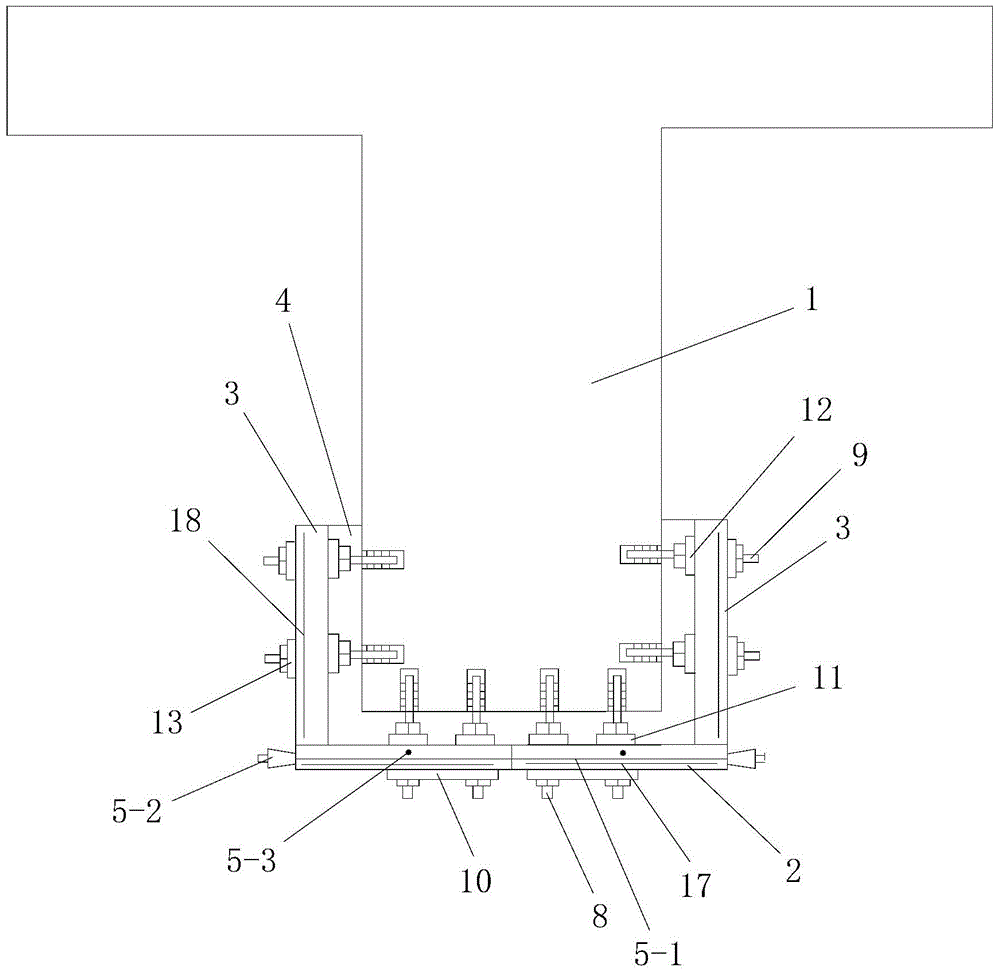 Reinforcement structure and reinforcement method of main girder of reinforced concrete girder bridge