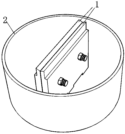 Process method for producing rare earth eutectic phosphor by edge-defined film-fed crystal growth method