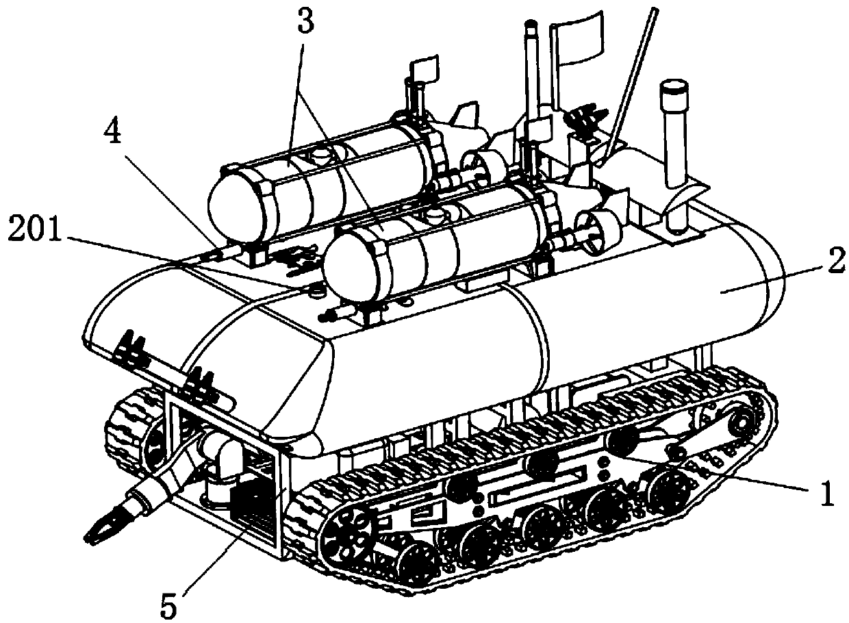 Full-ocean-depth compound probe vehicle and method of using same