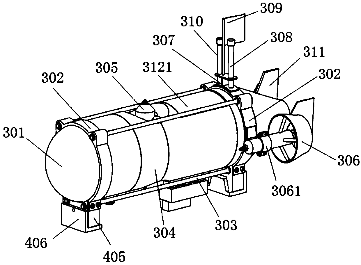 Full-ocean-depth compound probe vehicle and method of using same