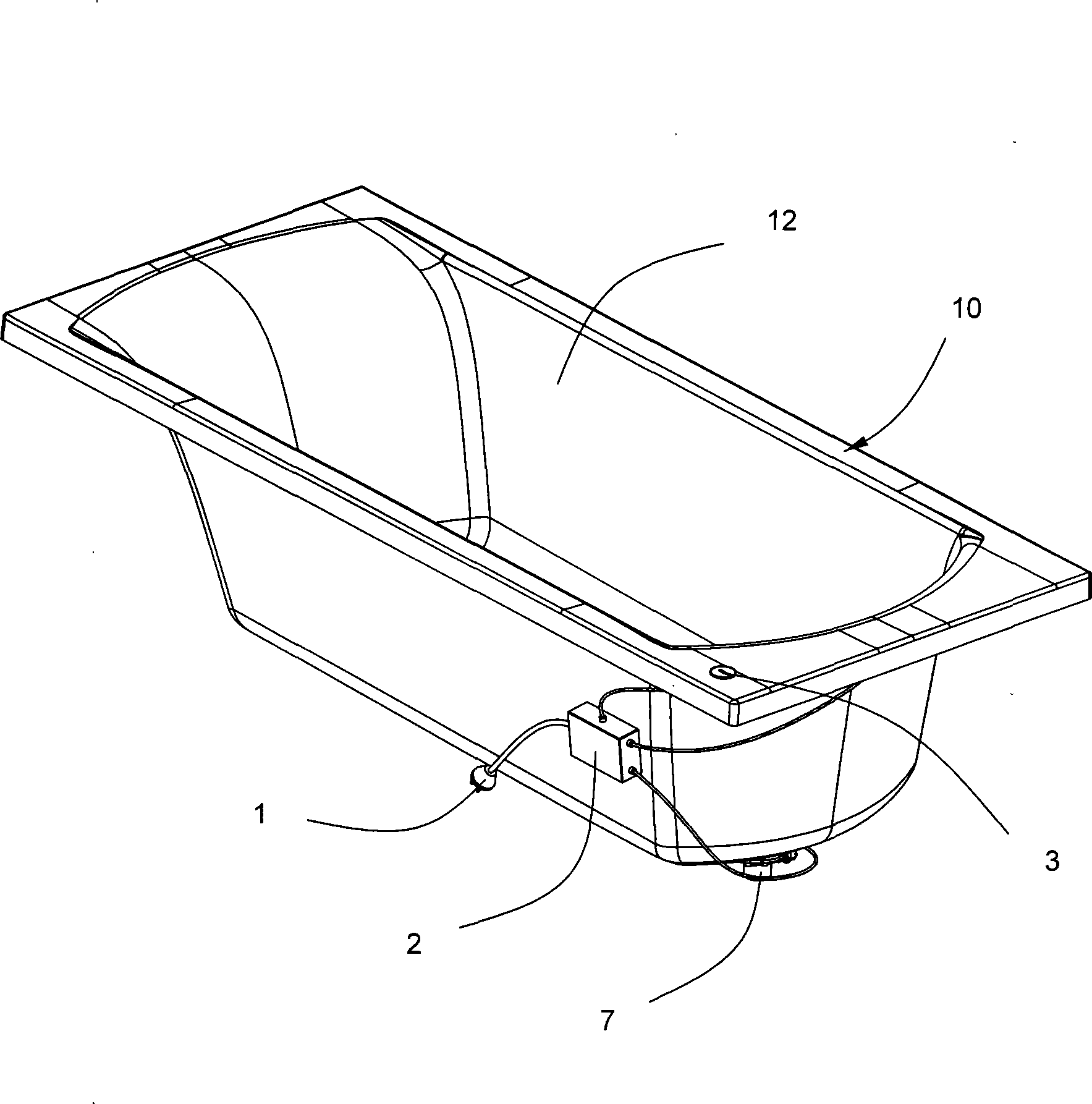 Bathtub overflow drainage apparatus