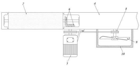 Environment-friendly drilling machine tool capable of pretreating waste