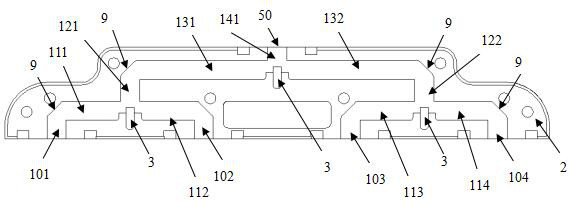 Miniaturized high-power isolated synthetic network device and implementation method