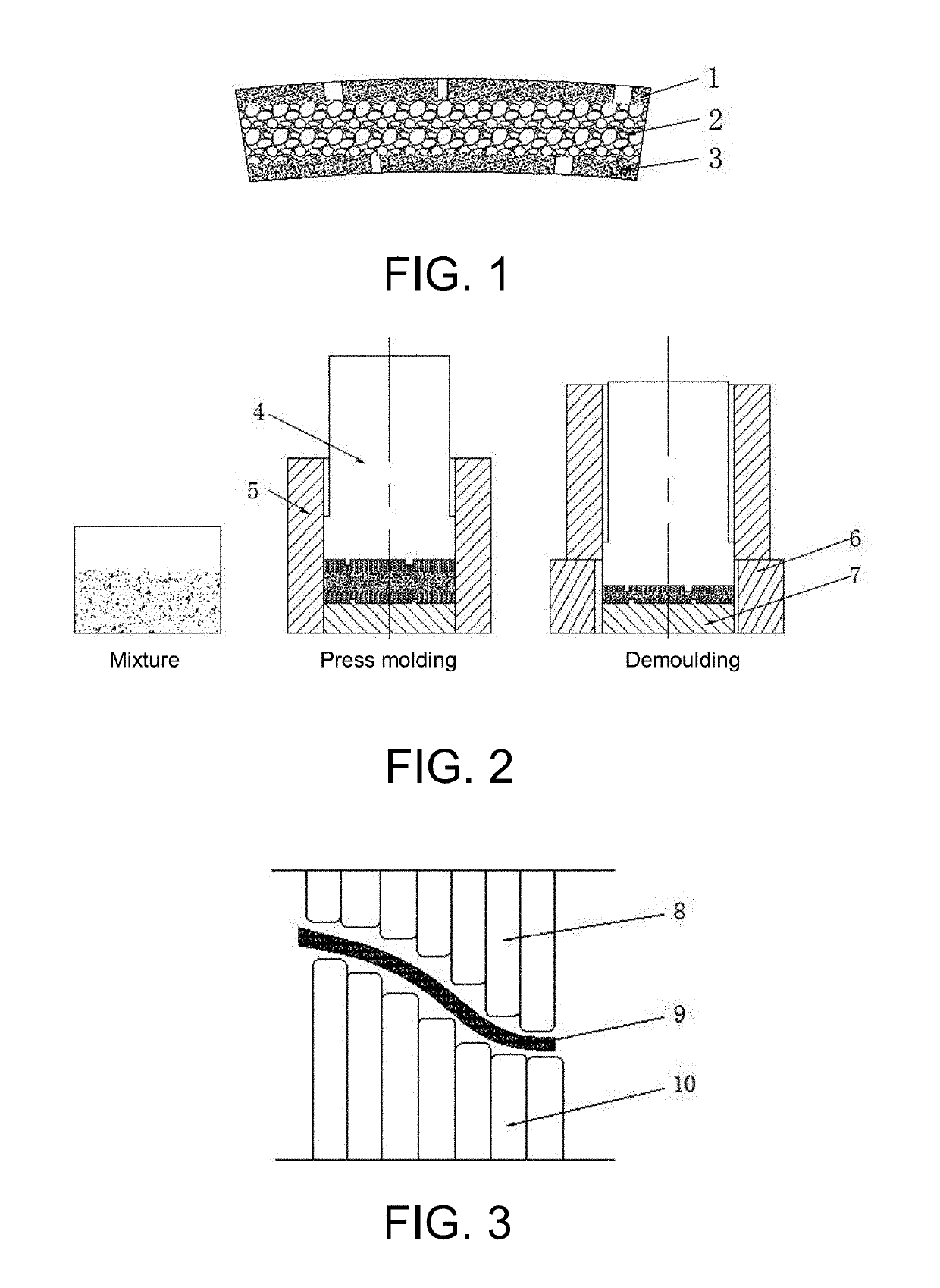 Porous bionic skull repairing material, preparation method and implement method thereof