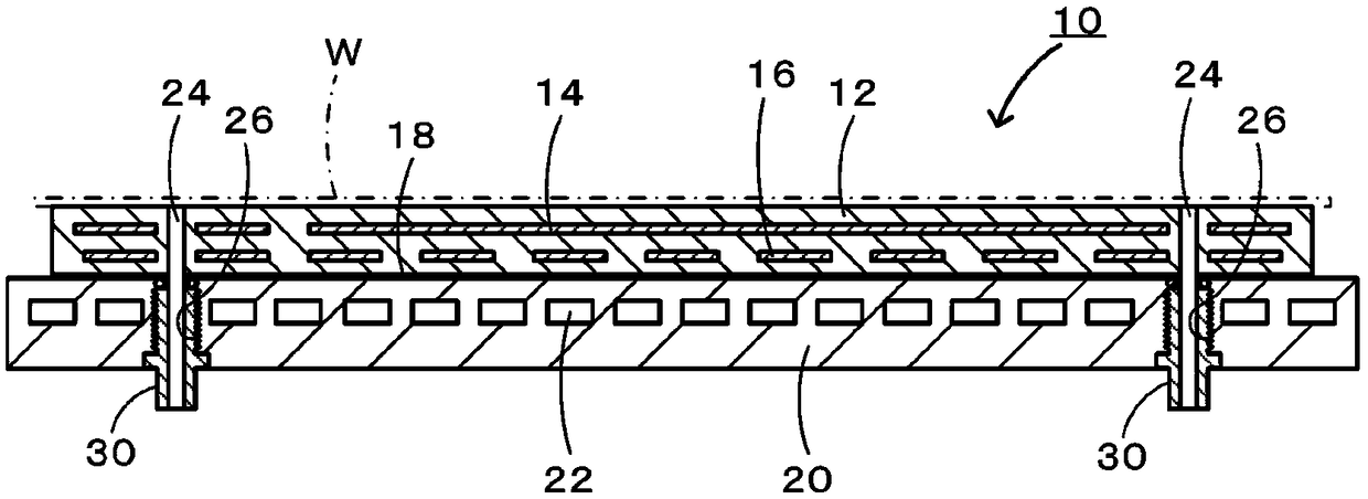 Susceptor for wafer