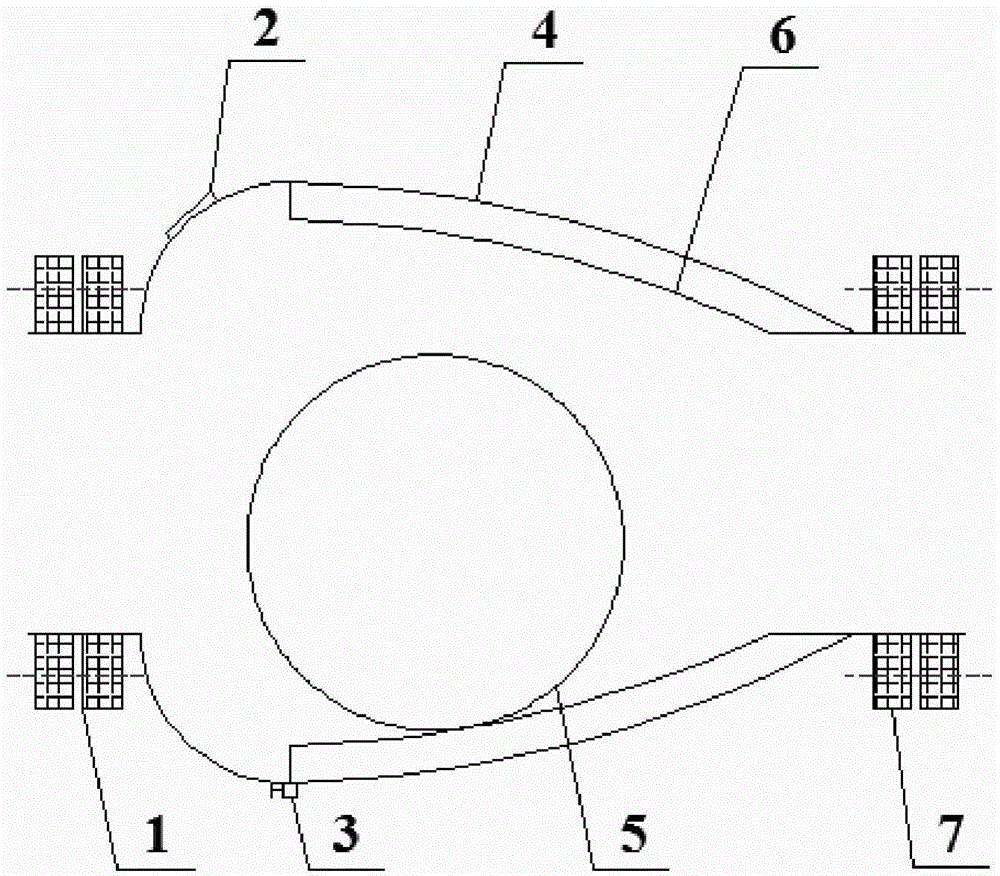 Fluid damping device used for coping with pipeline pressure jump