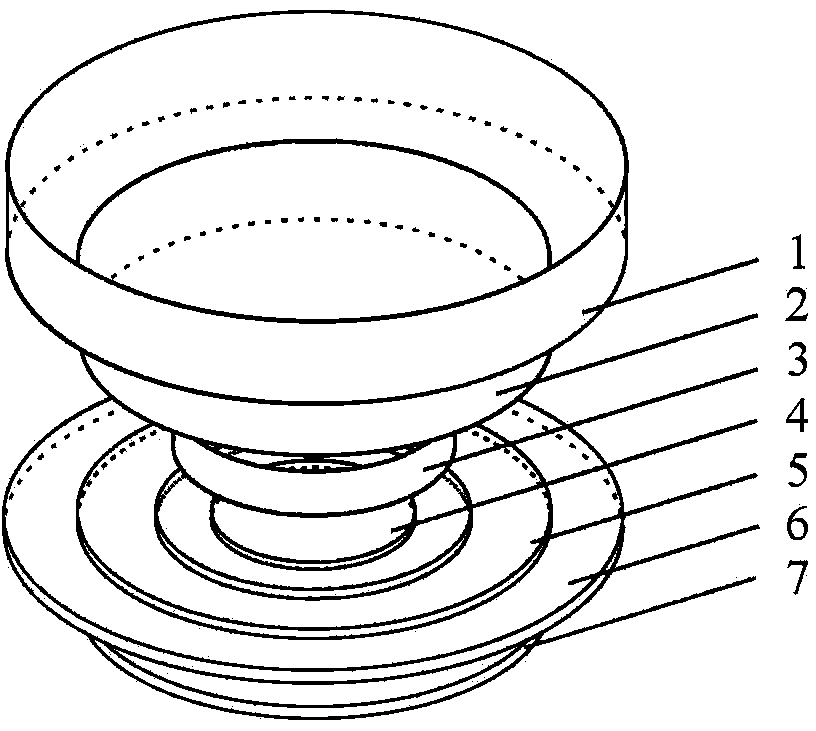 All-flexible capacitive tactile sensor