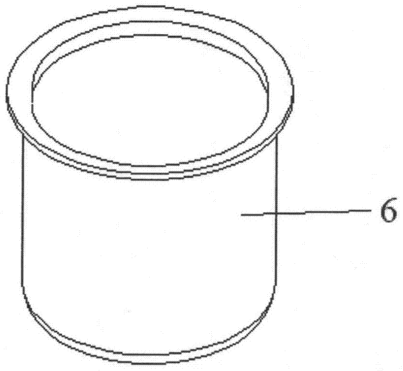 Surface treatment method for single-sided galvanizing of automobile vibration-damping bushing iron pipe