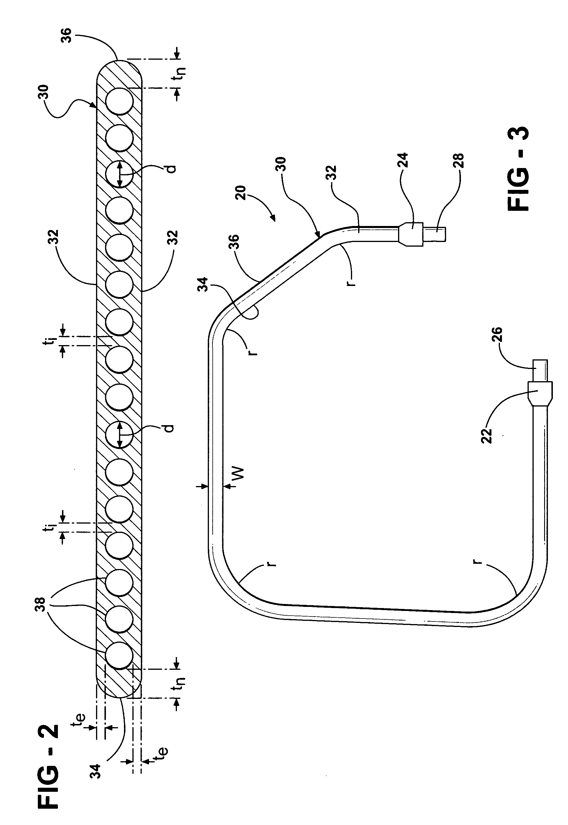 Microchannel, flat tube heat exchanger with bent tube configuration