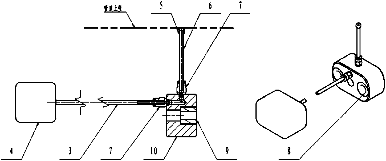 Nuclear reactor pressure vessel pipeline inner wall debubbling device and method