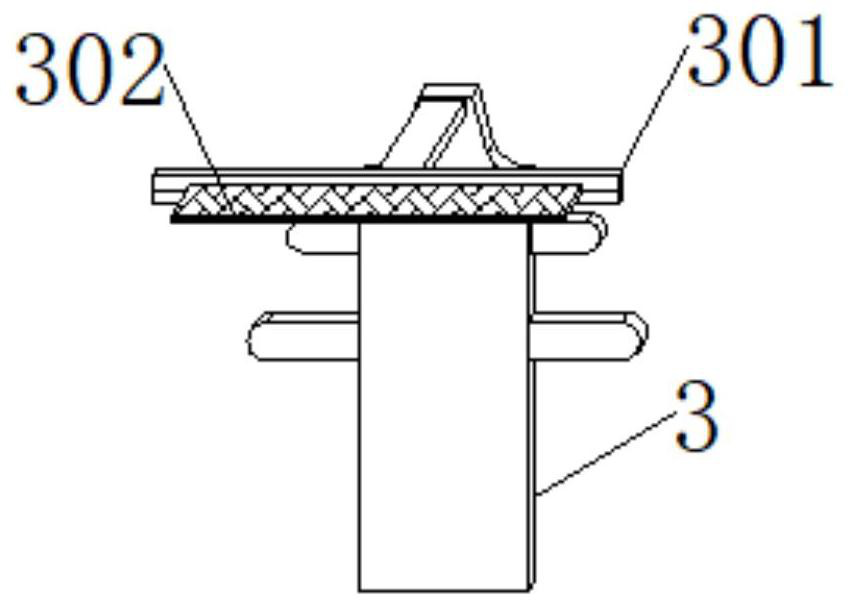 Grain opening supporting device with filtering and dust removing functions