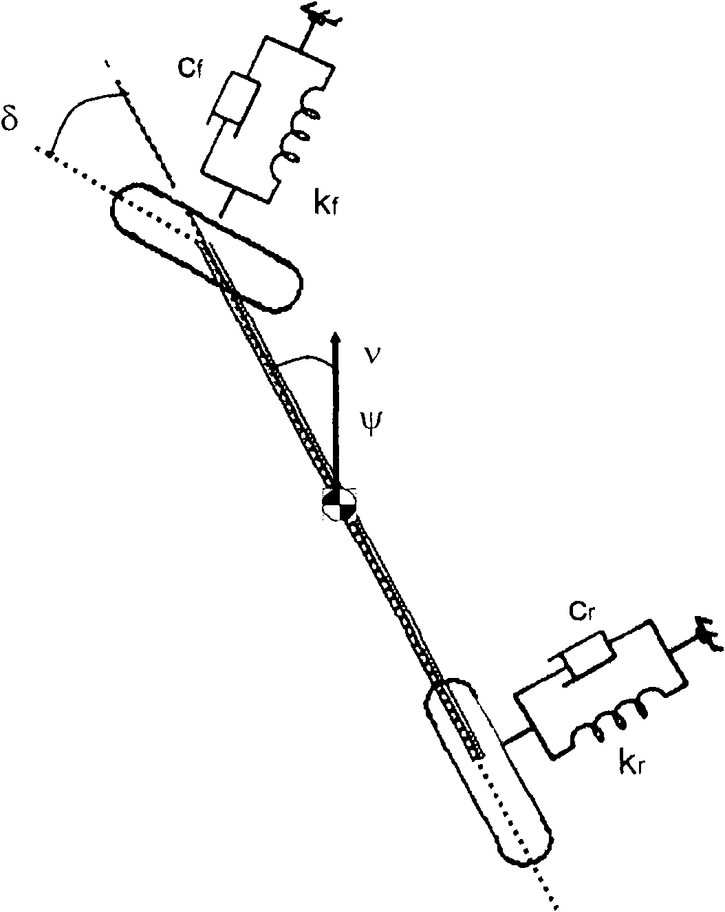 Method for controlling an electronically adjustable steering damper for a two-wheeled vehicle and apparatus implementing it