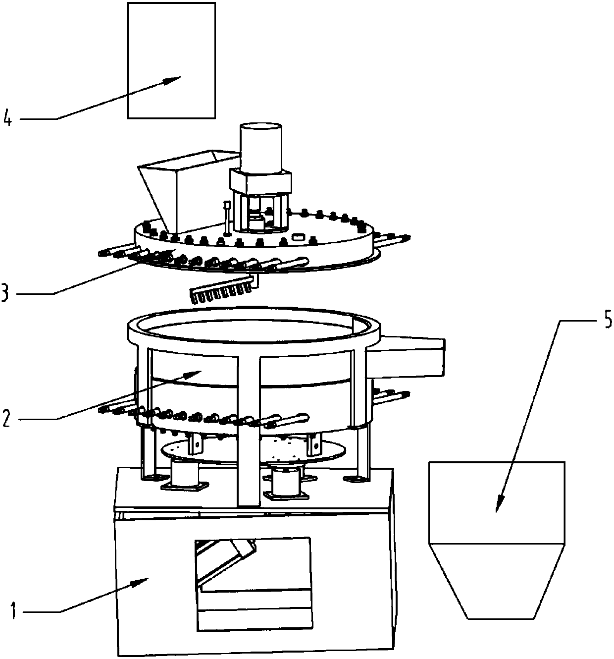 Automatic pulverized coal total moisture measuring device