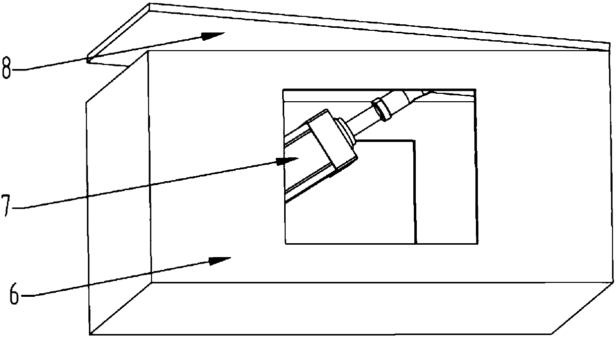 Automatic pulverized coal total moisture measuring device