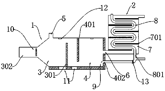 A sulfur combustion system for generating sulfur dioxide