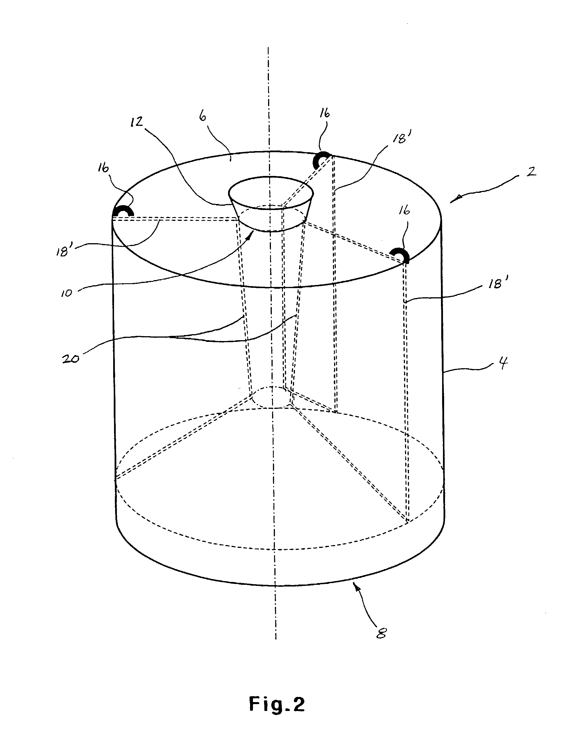 Foundation for suction in installation of conductor casing