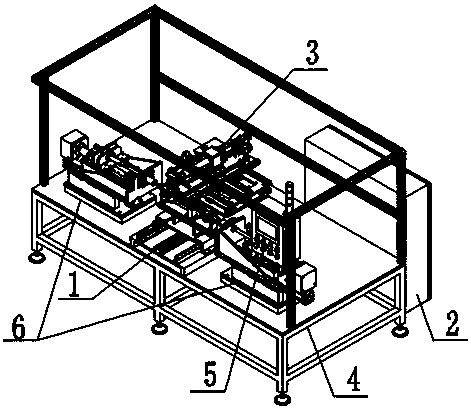 Full-automatic running-in testing machine for steering gear