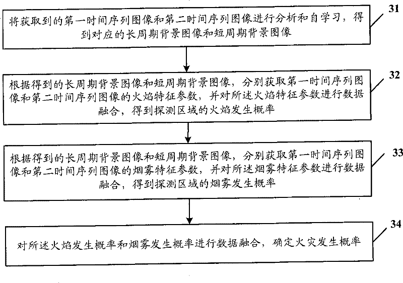 Fire disaster probe system and method