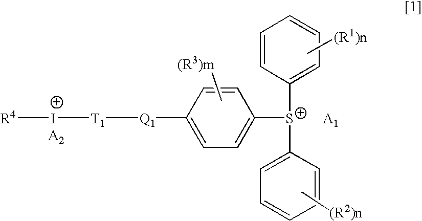 Hybrid type onium salt