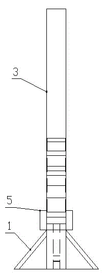 Device and method for anti-dip collapse similar simulation tests on cover rock below slide structural belts