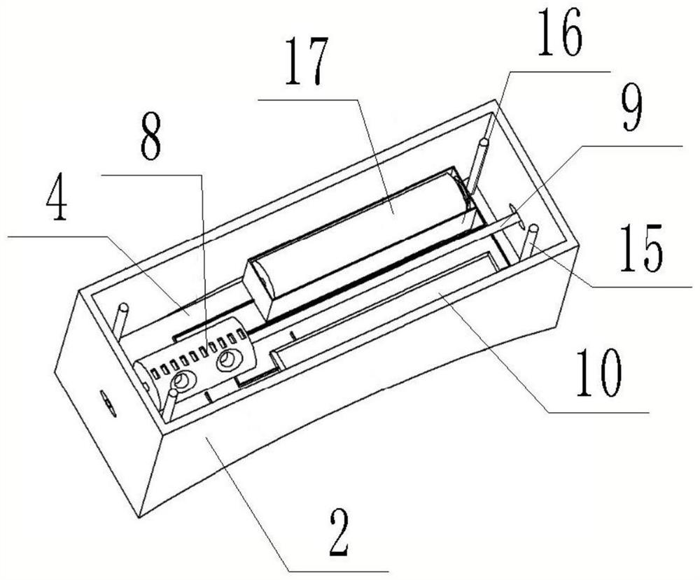 Miniaturized mining low-frequency emergency transmitting node based on shape memory structure