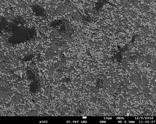 Graphene oxide enhanced dispersed copper-tungsten-chromium electric contact material and preparation method thereof