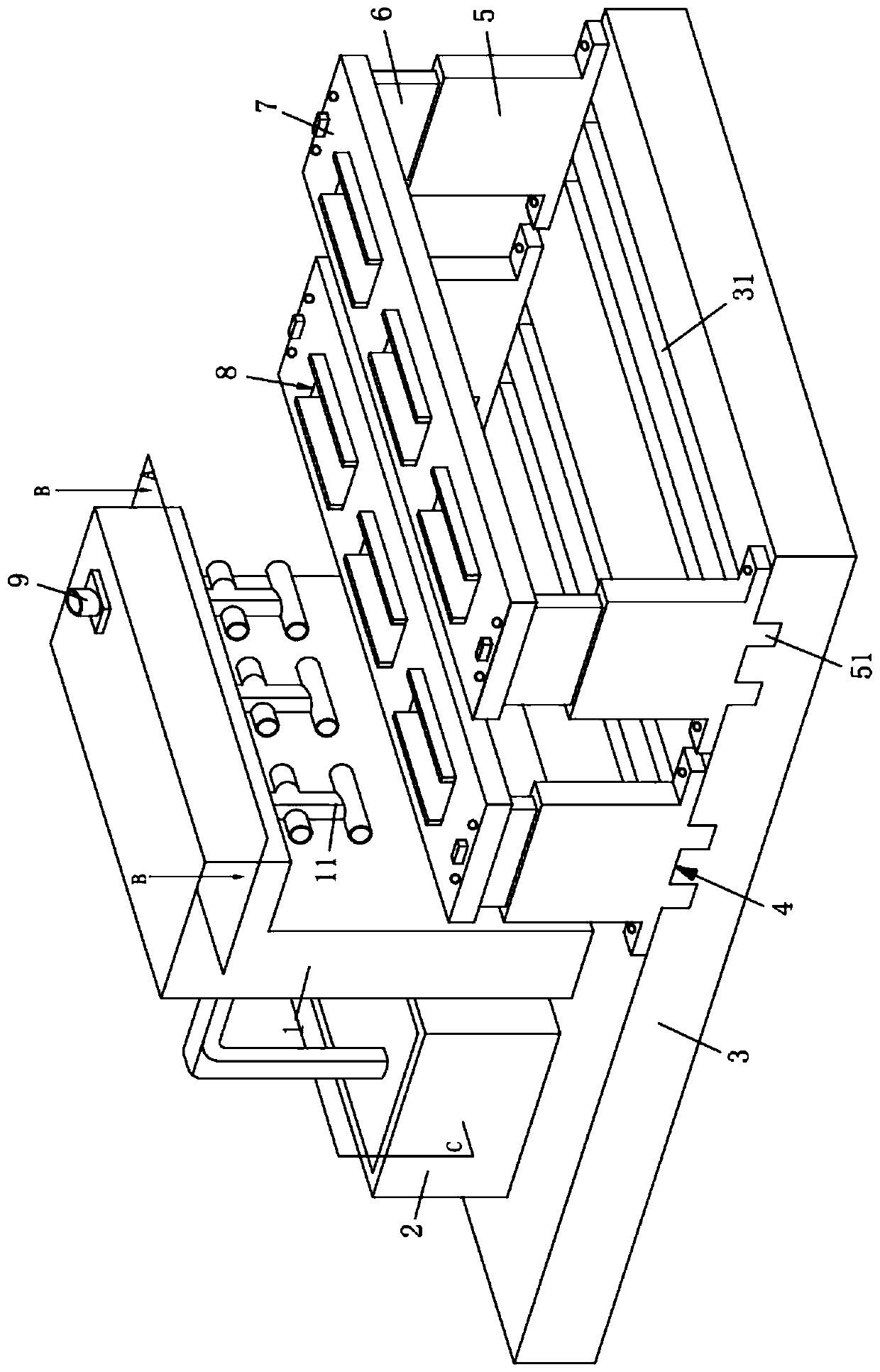 Automatic cleaning device of viscosity meter