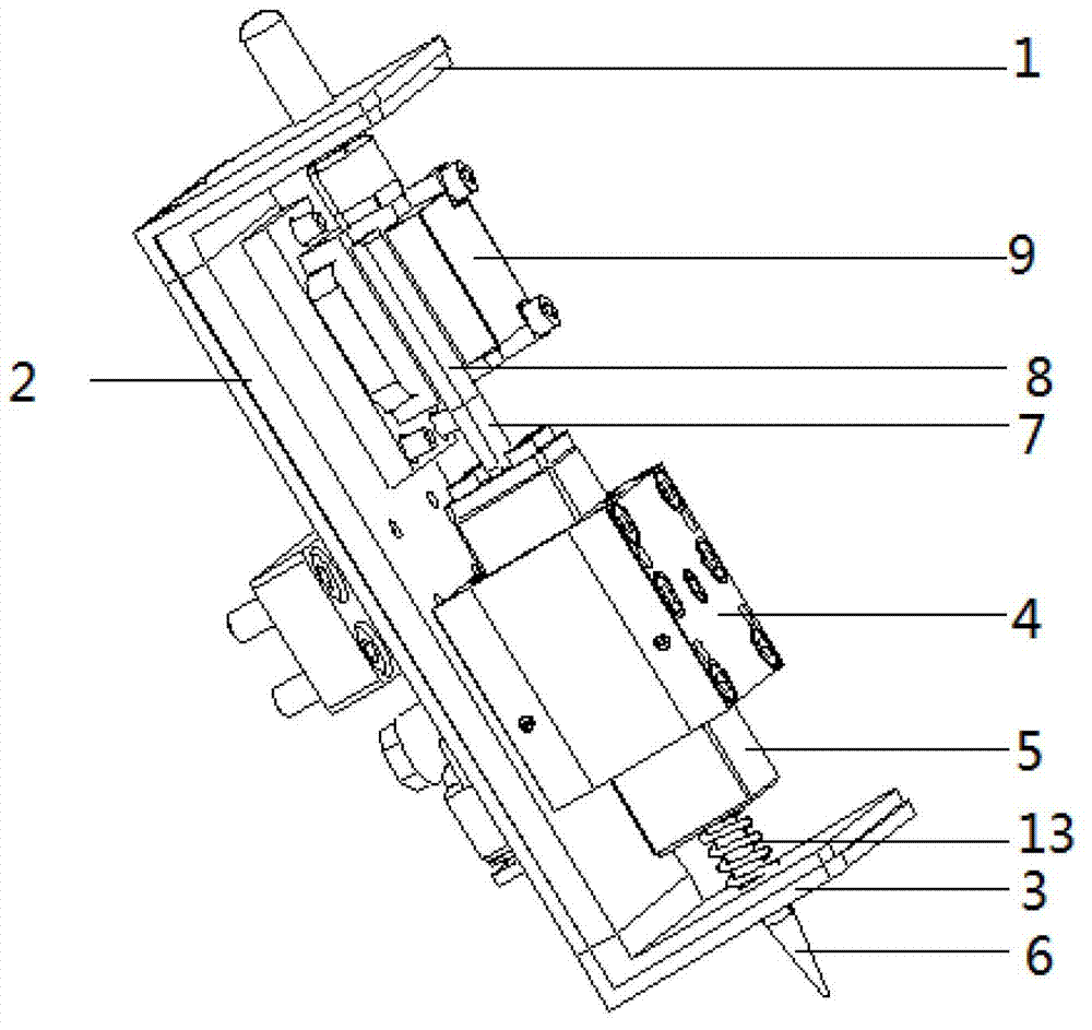 Contact measuring head for measuring thickness of surface mount technology (SMT) screen plate