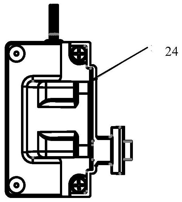 Electronic-control battery intelligent lock