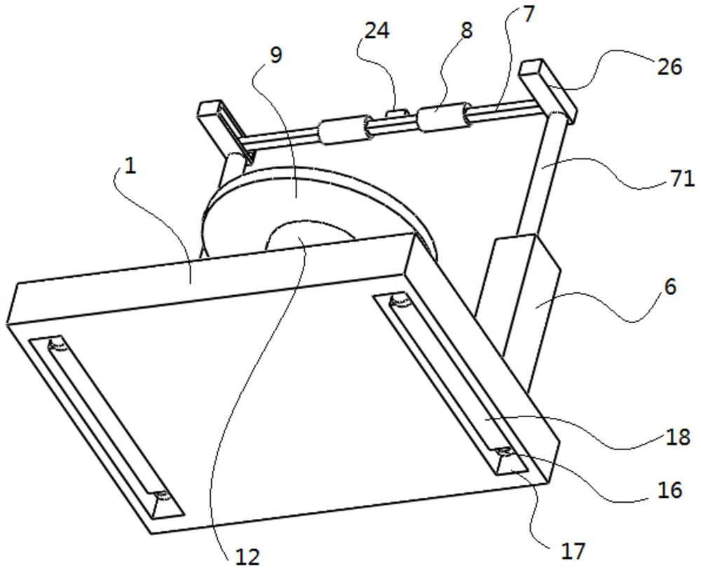 An auxiliary device and method for cheerleading rotation training