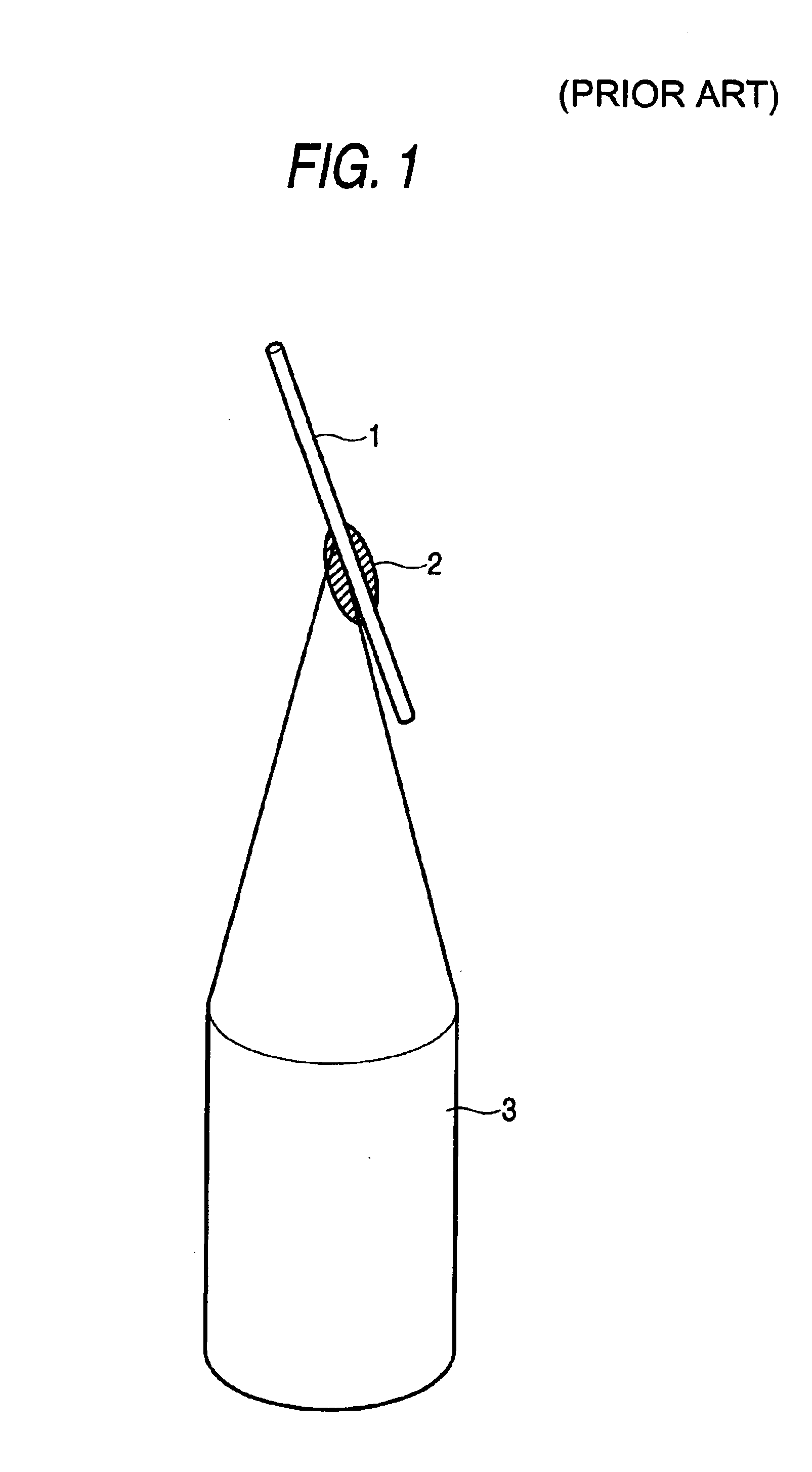 Emission source having carbon nanotube, electron microscope using this emission source, and electron beam drawing device