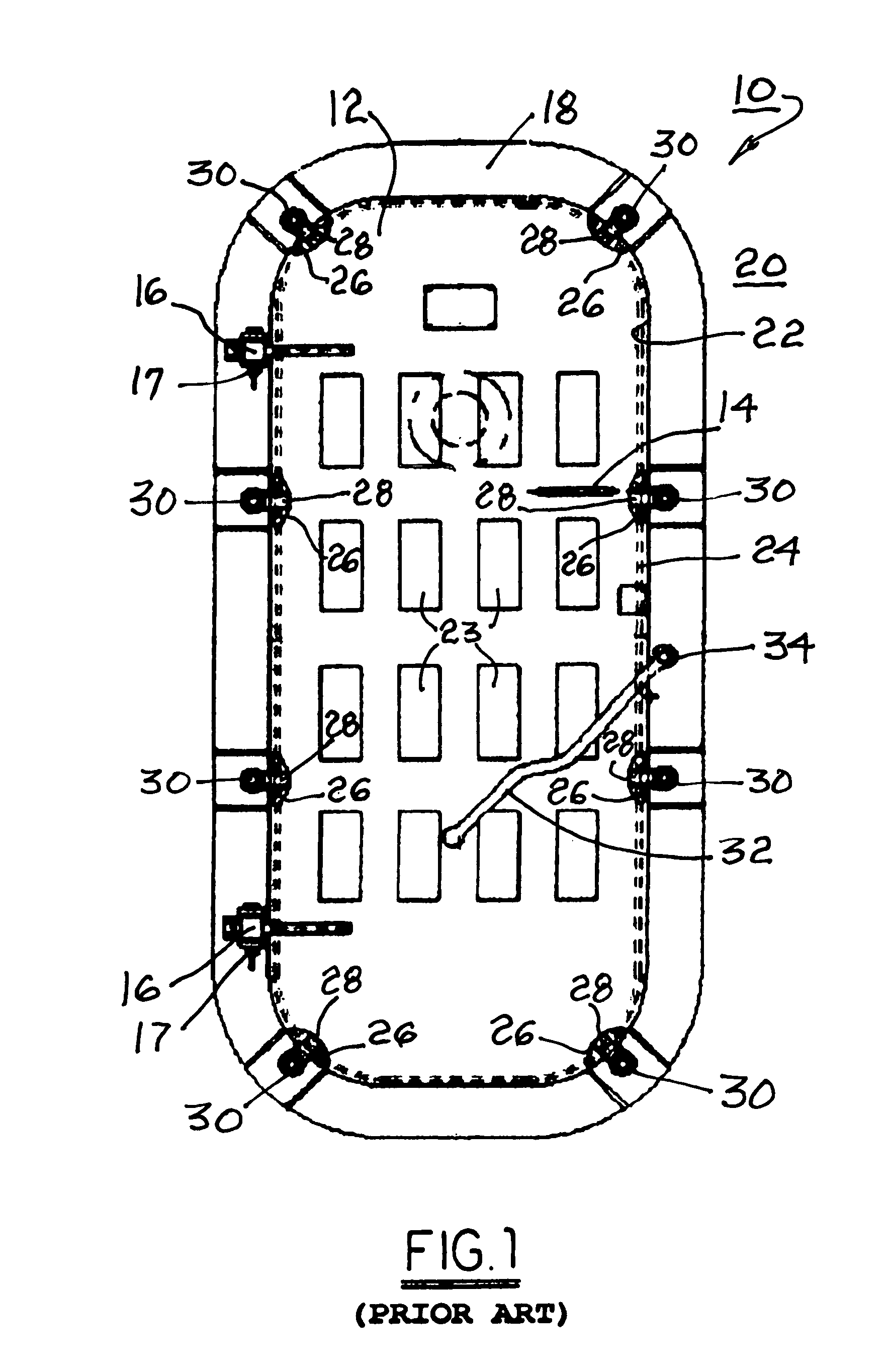 Bulkhead door for a vessel